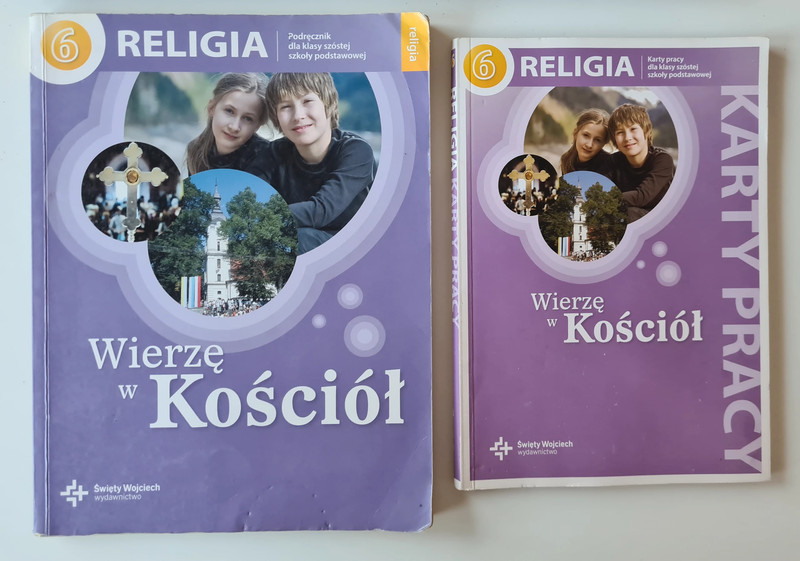 Podręcznik + karty pracy Religia klasa 6 szkoła podstawowa | Vinted Karty Pracy Religia Klasa 5 Pdf