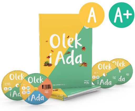 Podręcznik szkolny Olek i Ada. Poziom A i A+. Pakiet metodyczny - Ceny Olek I Ada Trzylatek Poziom A