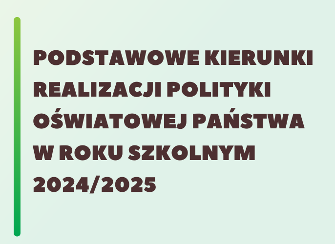 Podstawowe kierunki realizacji polityki oświatowej państwa w roku Jak Realizowac Kierunki Polityki Oswiatowej