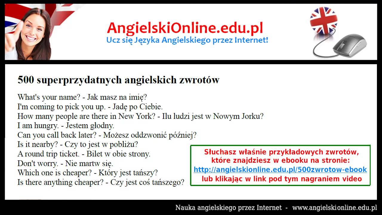 Zdania Definiujące I Niedefiniujące Język Angielski