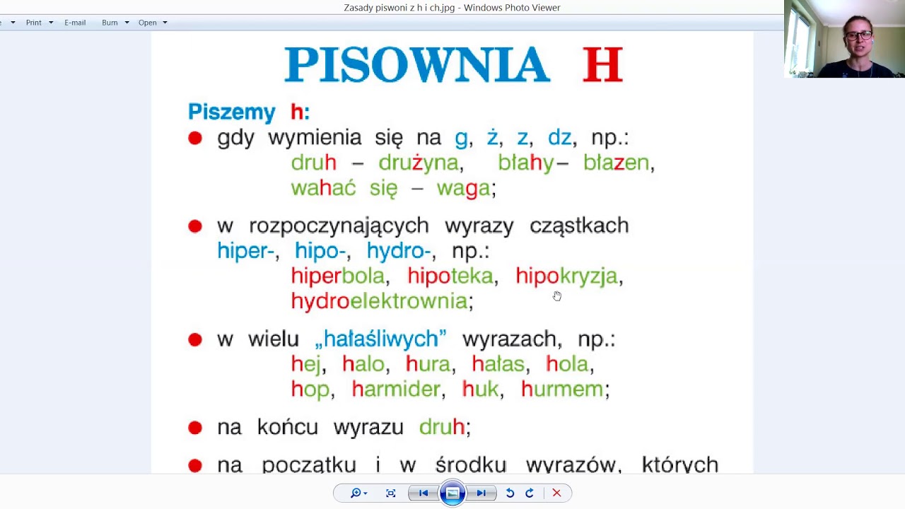 Pisownia ó U Rz ż Ch H ćwiczenia
