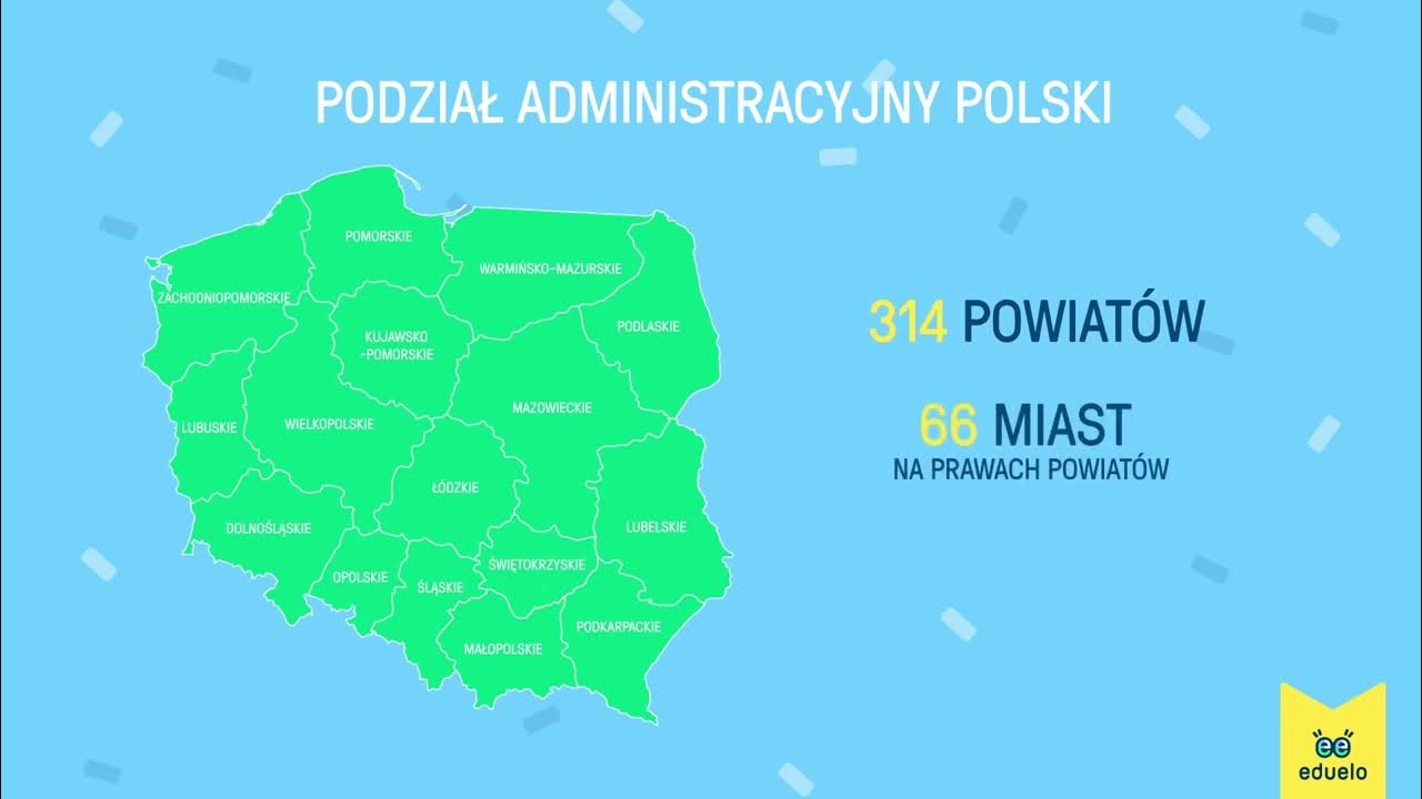 Podział administracyjny Polski - Geografia, Klasa V - VIII - Eduelo Administracja I Zarządzanie Publiczne Sześciło