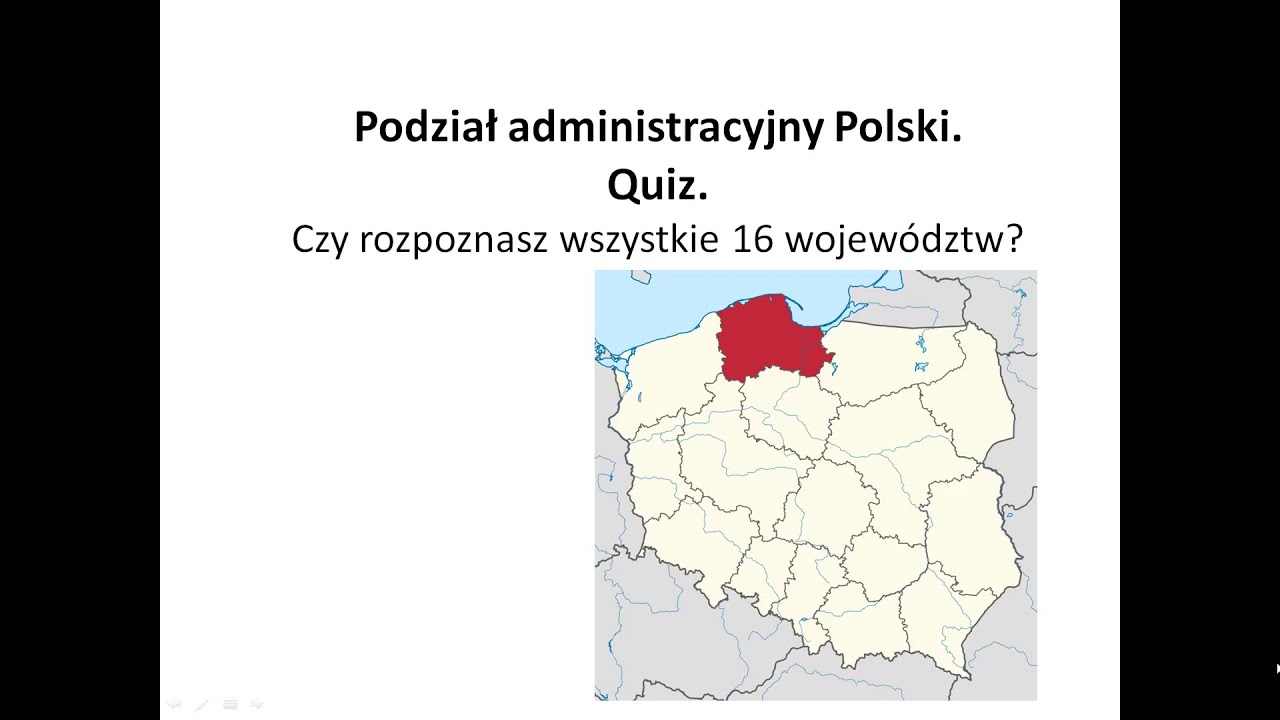 Test Wojewodztwa I Ich Stolice
