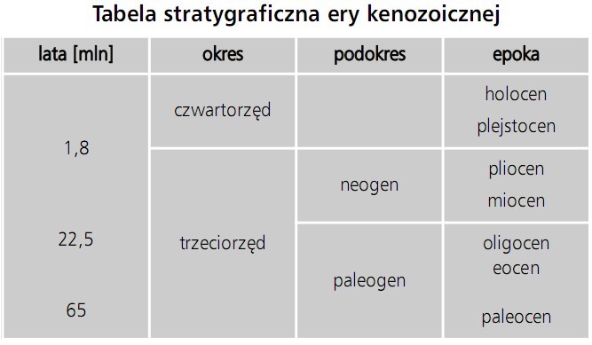 Podział dziejów na ery i okresy - Geografia - Opracowania.pl Ery I Okresy W Dziejach Ziemi