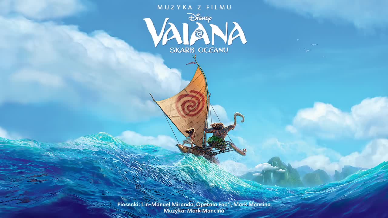 Vaiana Skarb Oceanu Cala Bajka Pl