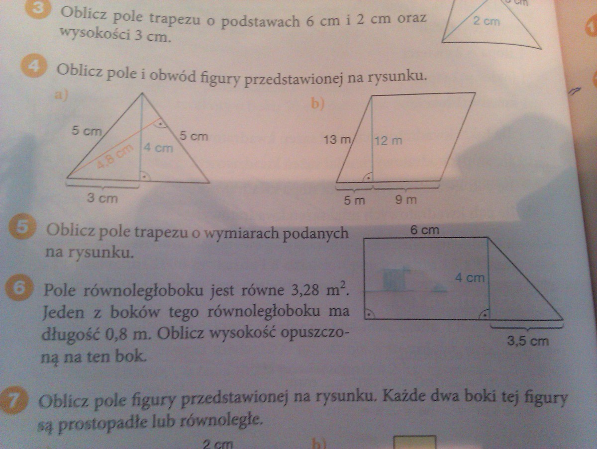 pola figur 5 klasa załącznik - Brainly.pl Pola Figur Klasa 5 Sprawdzian Pdf Matematyka Z Plusem