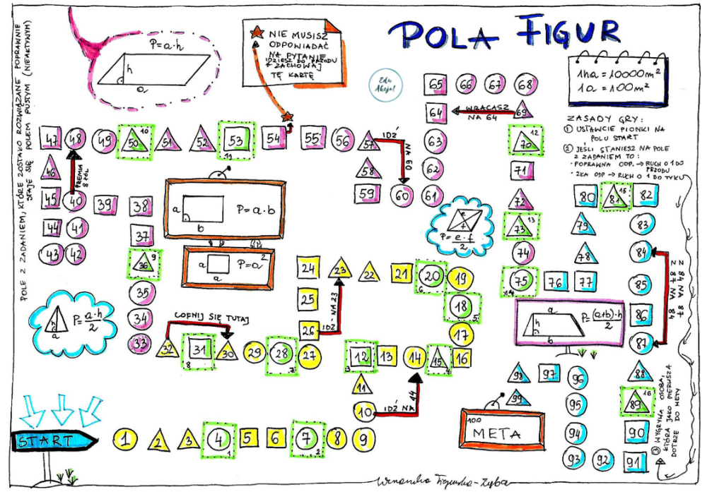 Pola Figur Klasa 5 Karty Pracy Pdf