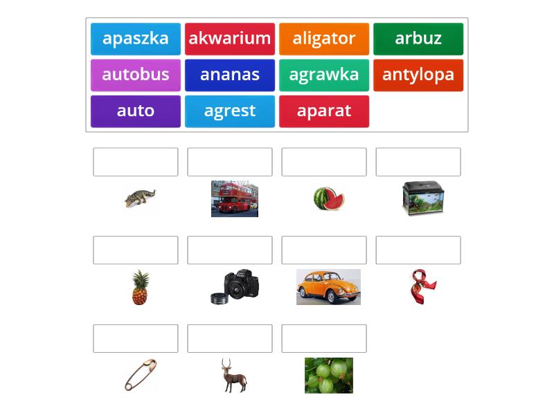 Polacz Kazda Postac Z Wlasciwym Opisem