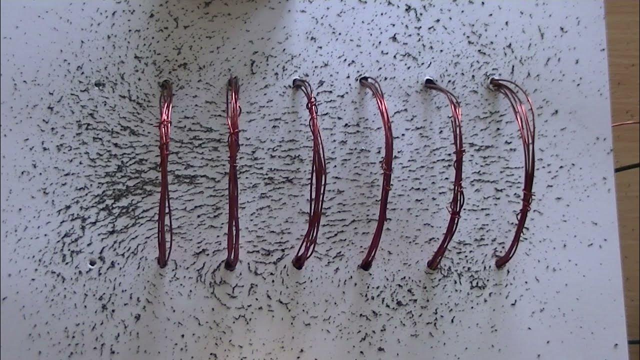Pole magnetyczne i linie pola magnetycznego zwojnicy - YouTube Igla Magnetyczna Umieszczona We Wnetrzu Zwojnicy