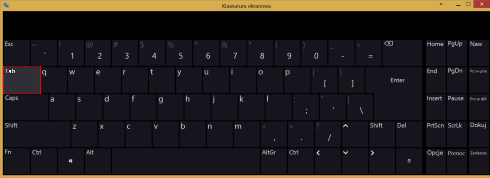 Klawisz Tab Tabulator W Edytorze Tekstu Służy Między Innymi Do
