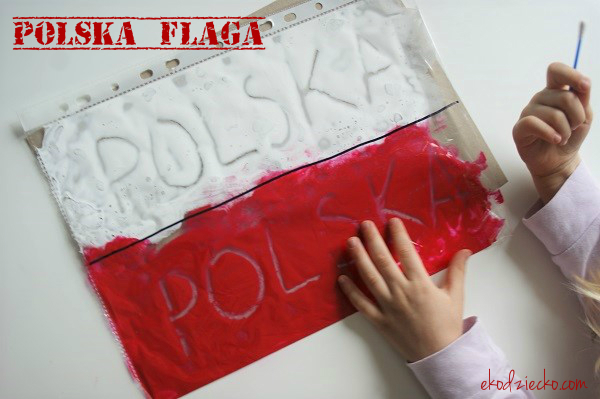 Polska flaga dla dzieci | prace plastyczne, edukacyjne Flaga Polski Opis Dla Dzieci