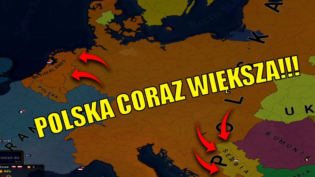 Polska rośnie w terytoria!!! | Age of History II - YouTube Aby Polska Rosła W Siłę A Ludzie żyli Dostatniej