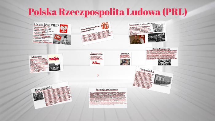 Polska Rzeczpospolita Ludowa (PRL) by Łukasz Daciuk on Prezi Polska Rzeczpospolita Ludowa Sprawdzian Klasa 8