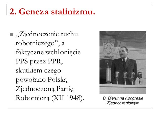Polska w czasach stalinizmu Polska W Czasach Stalinizmu Prezentacja