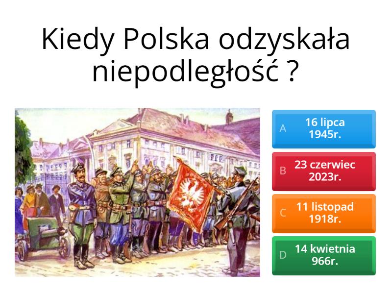 POLSKA W OKRESIE MIĘDZYWOJENNYM - Test Polska W Okresie Międzywojennym Sprawdzian Klasa 7