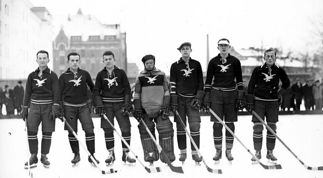 Polskie Towarzystwo Gimnastyczne „Sokół” Drużyna Hokej 1931 | HockeyGods Klub Sportowy Towarzystwo Gimnastyczne Sokół