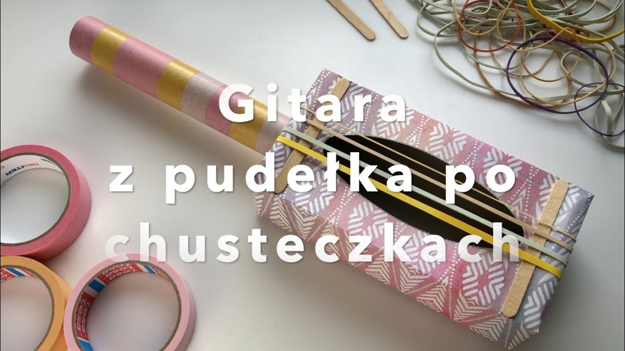 Gitara Z Pudełka Po Chusteczkach