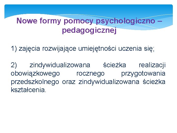 Pomoc psychologiczno pedagogiczna Prezentacja przygotowana na podstawie Ocena Efektywności Pomocy Psychologiczno Pedagogicznej 2017 Przykład