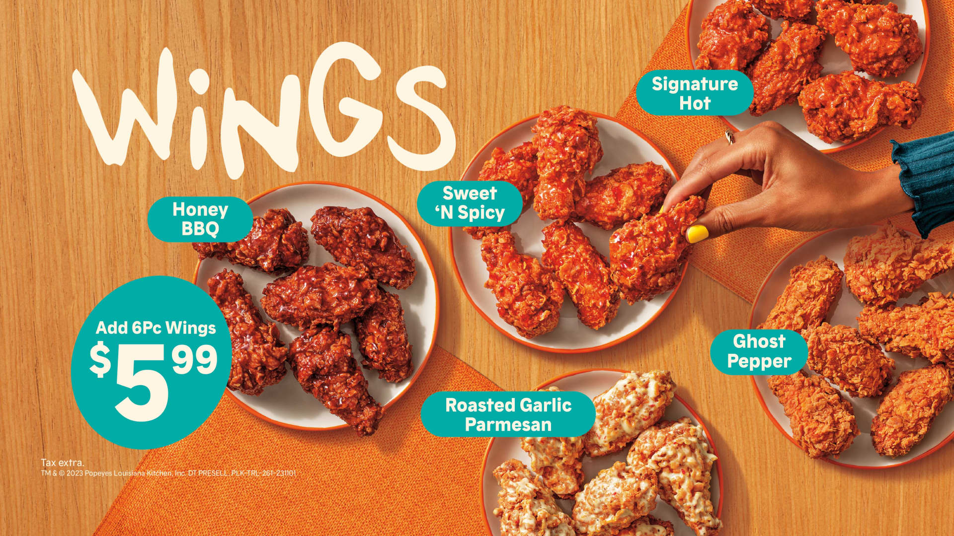 Popeyes chicken wings available nationwide Jaworskie Stowarzyszenie Charytatywne Damy Radę