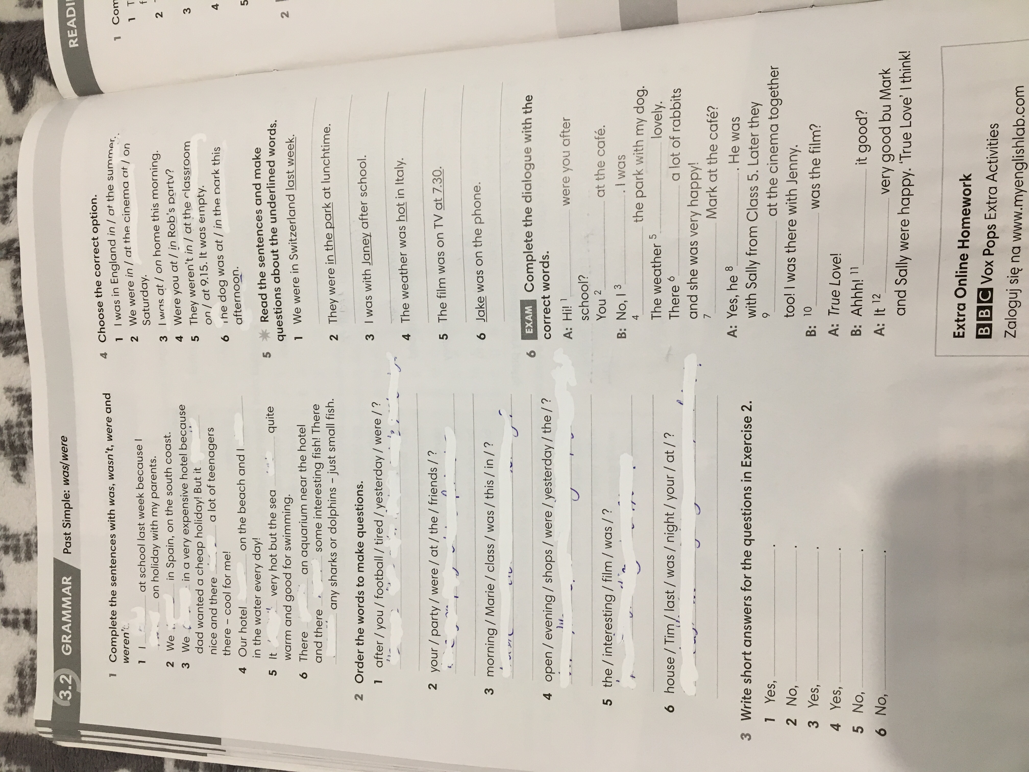 Poproszę o bardzo szybką odpowiedź English Class A2+ strona 30 zadania Sprawdzian Z Angielskiego Klasa 6 Unit 4 English Class A2