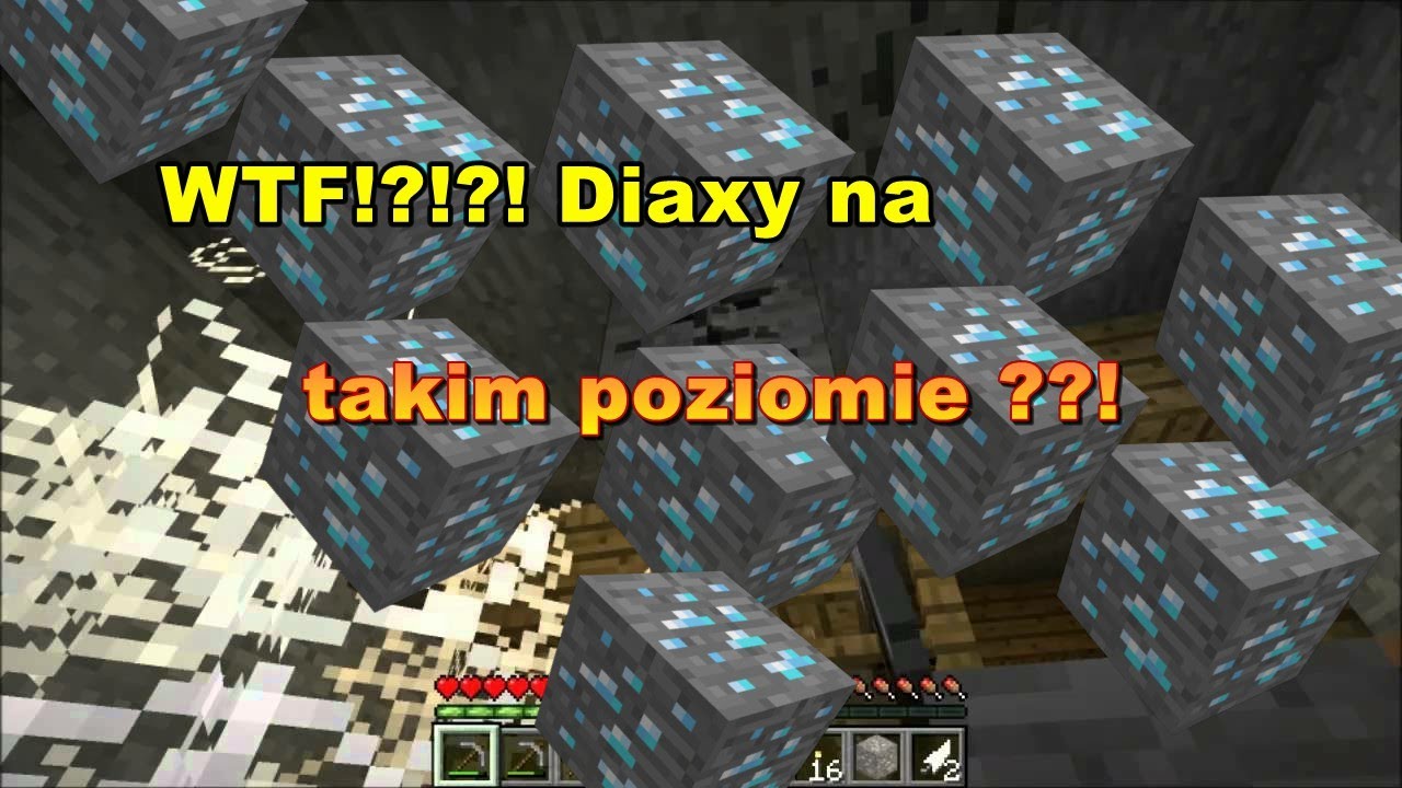 PORADNIK-Minecraft na jakim poziomie kopać diaxy(diamenty) - YouTube Minecraft Na Jakim Poziomie Diamenty