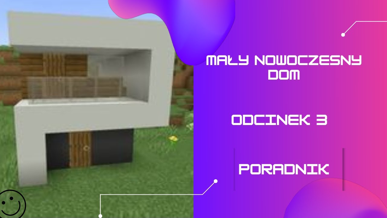Poradnik na Mały Nowoczesny Dom w Minecraft - YouTube Poradnik Na Dom W Minecraft