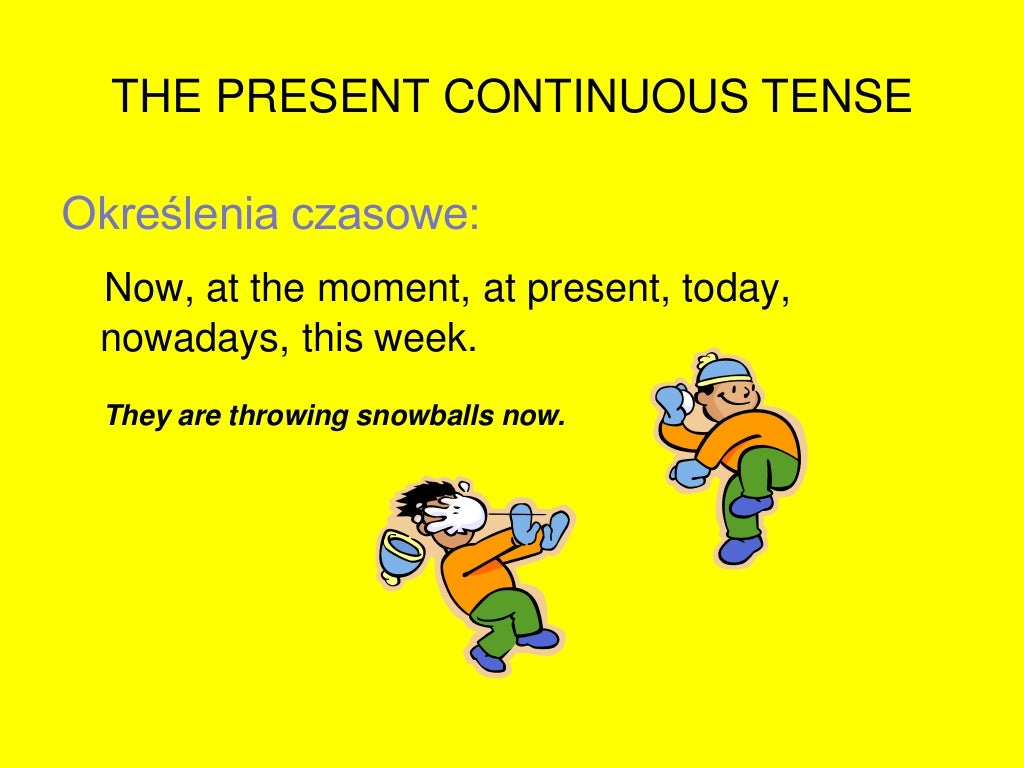 Porównanie czasów present simple present continuous Porownywanie Czasow Present Simple Present Continuous Cwiczenia
