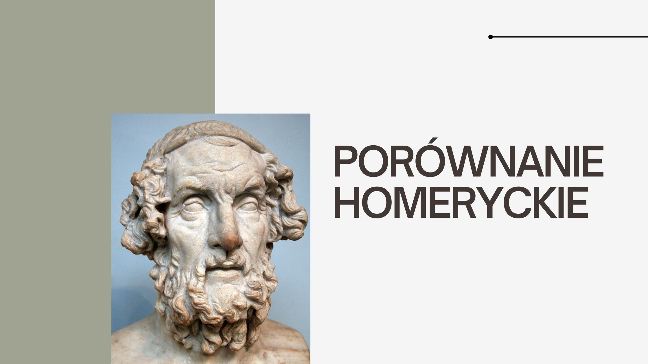 Co To Jest Porównanie Homeryckie