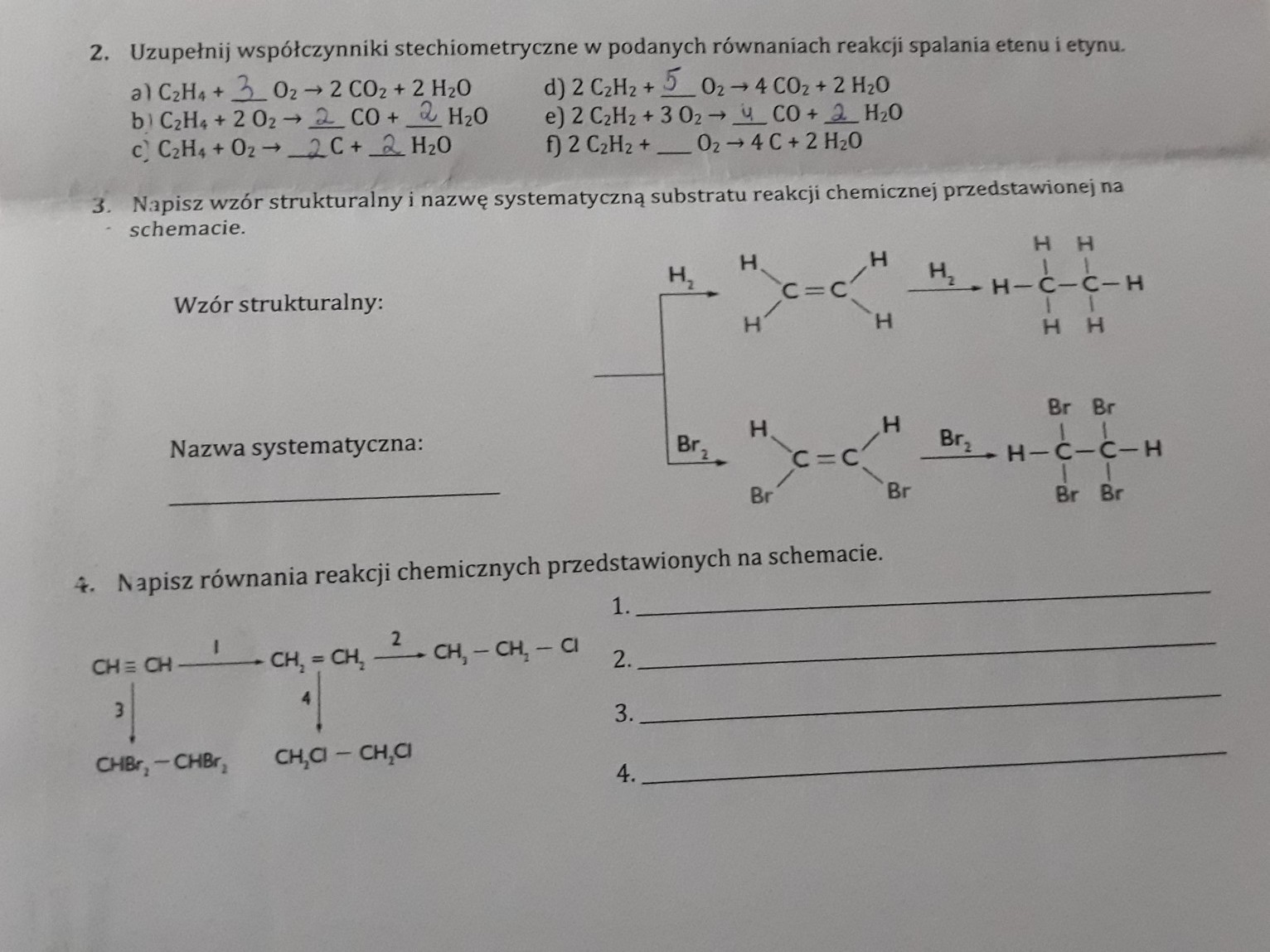 porównanie właściwości alkanów alkenów i alkinów karta pracy!!!daje naj Sprawdzian Z Chemii Alkany Alkeny Alkiny Nowa Era Odpowiedzi