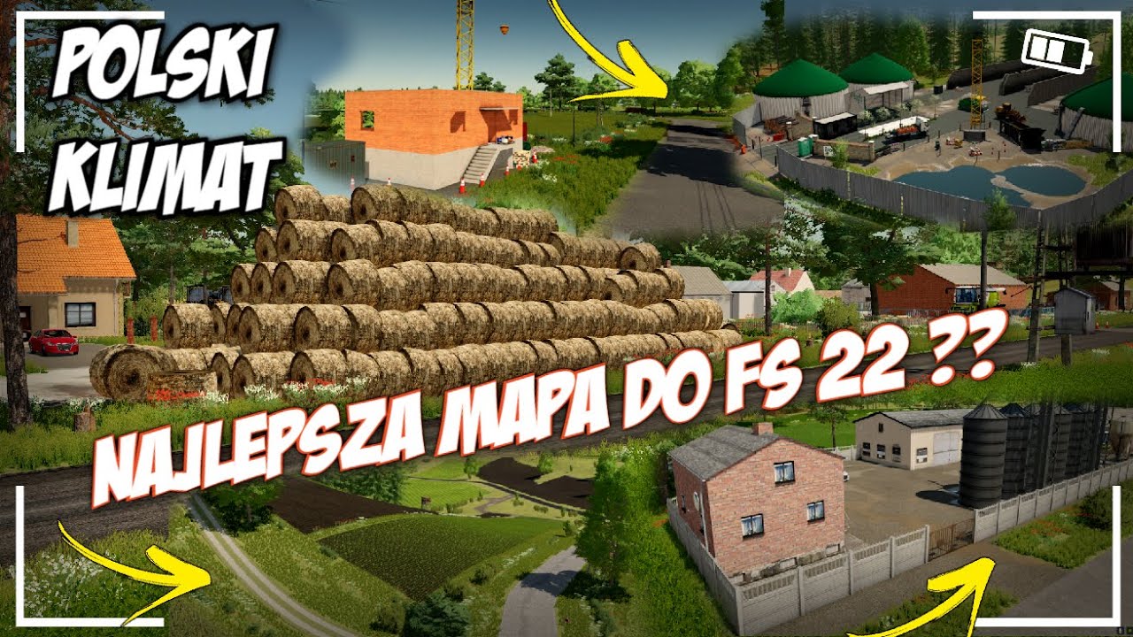 POSLKI KLIMAT ★ NAJLEPSZA POLSKA MAPA ??★ FS 22 Prezentacja Mapy - YouTube Najlepsze Polskie Mapy Do Fs22