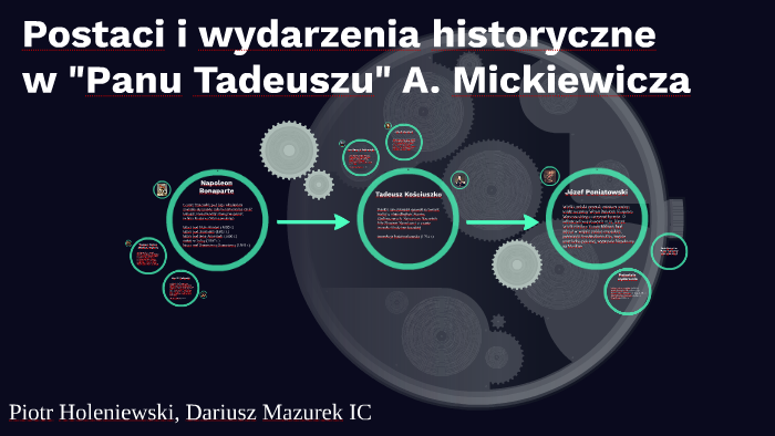 Wydarzenia Historyczne W Panu Tadeuszu