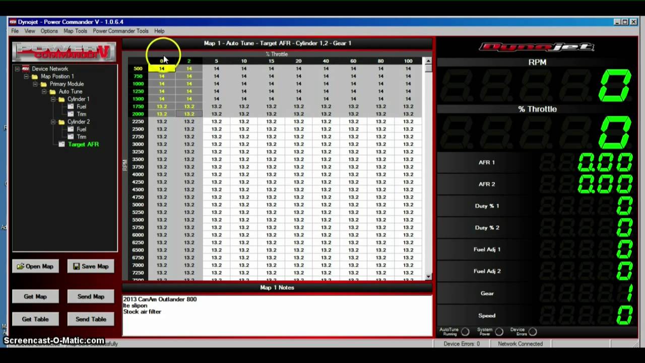 Power Commander 3 Maps Power Commander 3 Maps