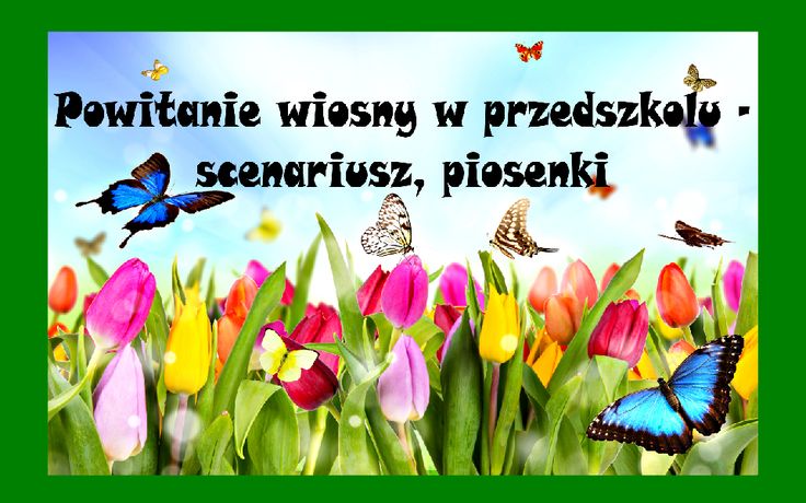 Scenariusz Powitania Wiosny W Szkole Podstawowej