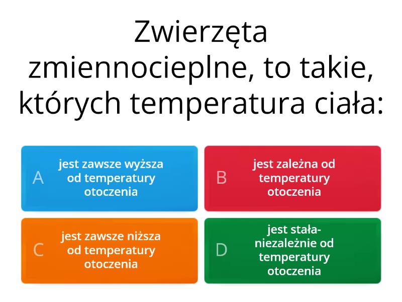 Powtórzenie: Ryby, płazy, gady - klasa 6 - Test Plazy I Gady Test Klasa 6