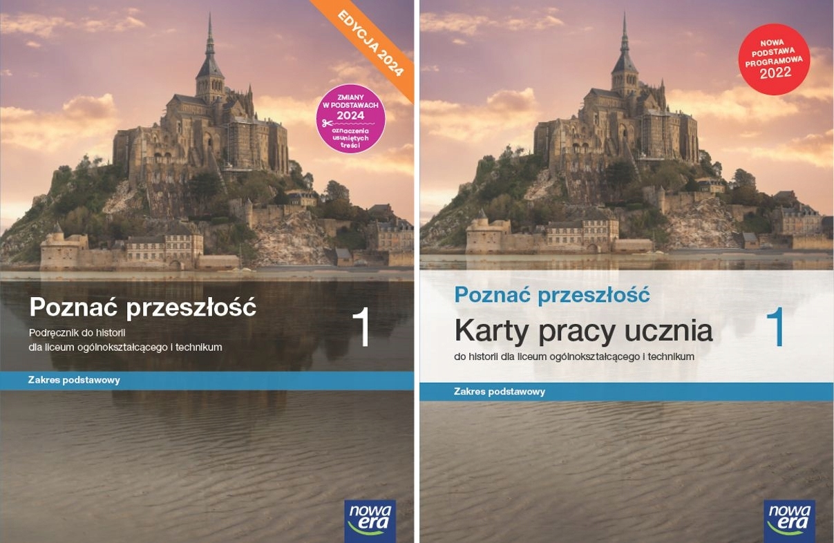 Poznać przeszłość 1 Podręcznik + karty pracy Nowa Era Historia 2024 Historia Klasa 4 Nowa Era Sprawdziany