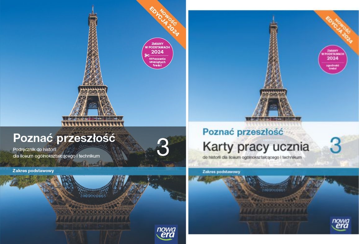 Poznać przeszłość 3 Historia Podręcznik+ karty pracy Nowa Era 2024 Nowa Era ćwiczenia Historia Klasa 5