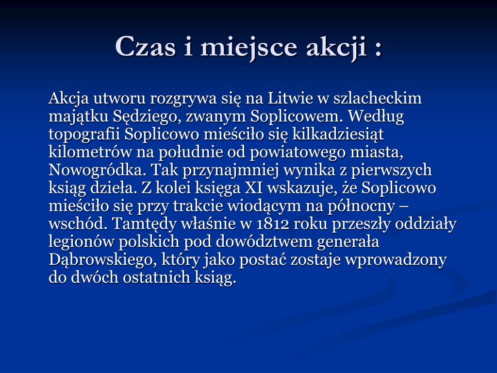 PPT - Adam Mickiewicz(1789 – 1855) PowerPoint Presentation, free Czas I Miejsce Akcji Zbrodni I Kary