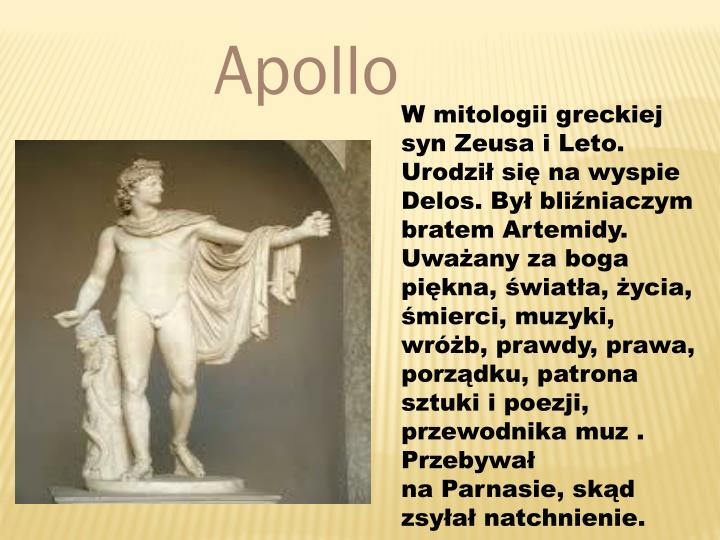 Przewodnik Muz W Mitologii Greckiej