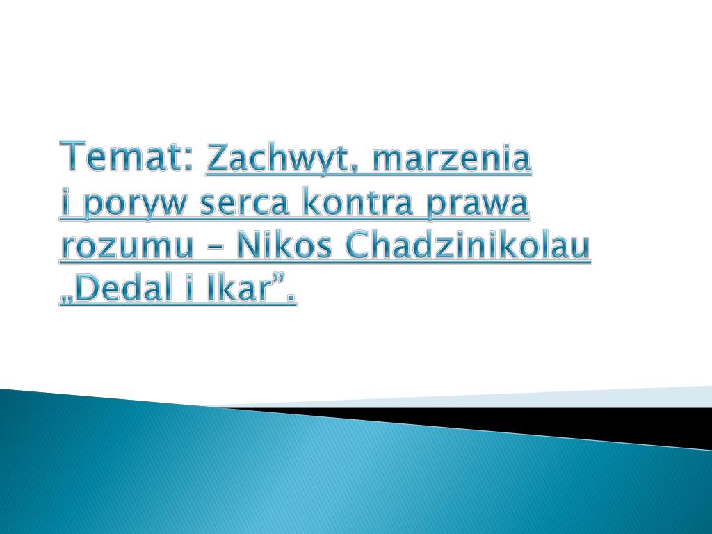 Nikos Chadzinikolau Bogowie I Ludzie
