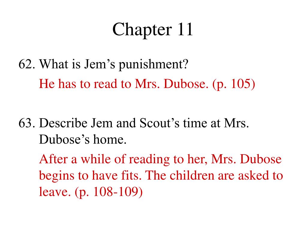 PPT - Chapter 7 PowerPoint Presentation, free download - ID:5644353 What Was Jem S Punishment Did It Fit His Crime