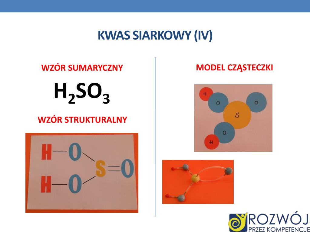 Kwas Siarkowy 4 Wzr Strukturalny