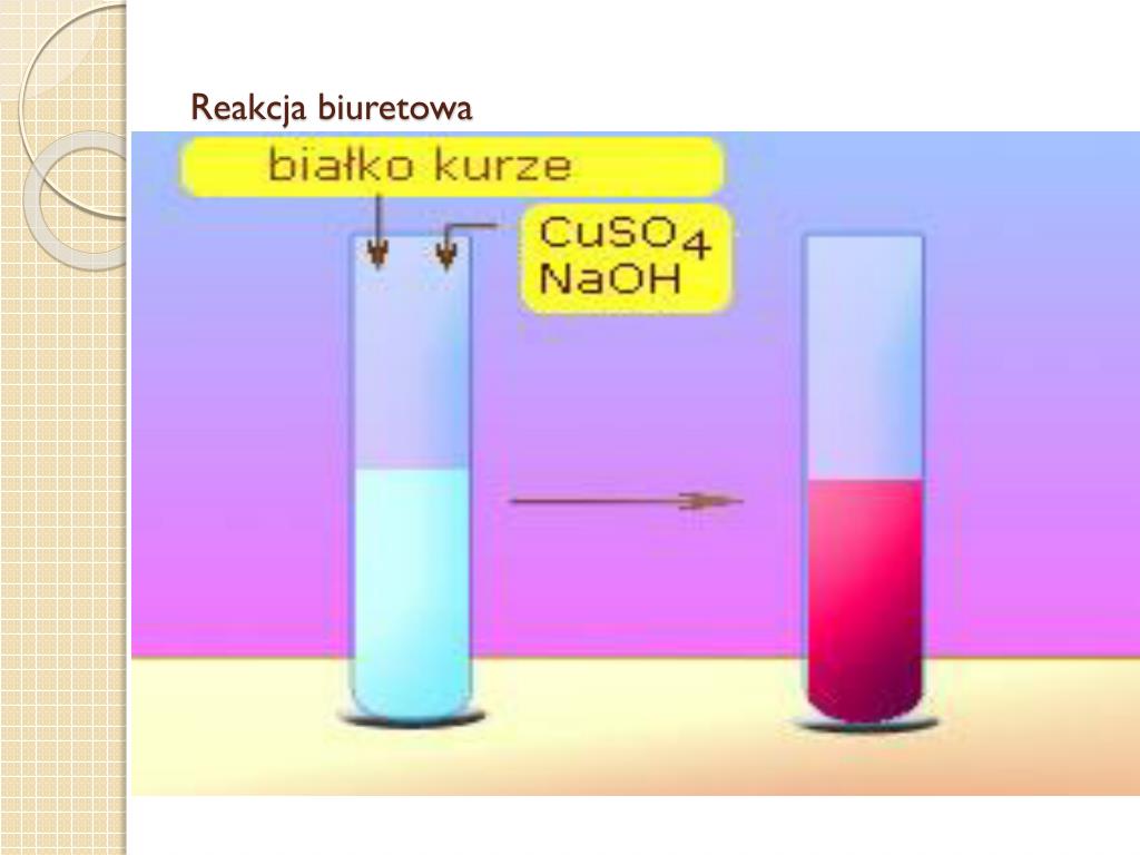 Reakcja Biuretowa Na Czym Polega