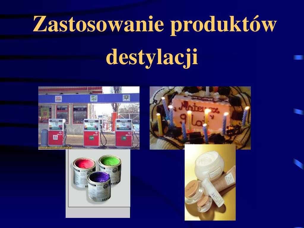 Wymień Produkty Destylacji Ropy Naftowej