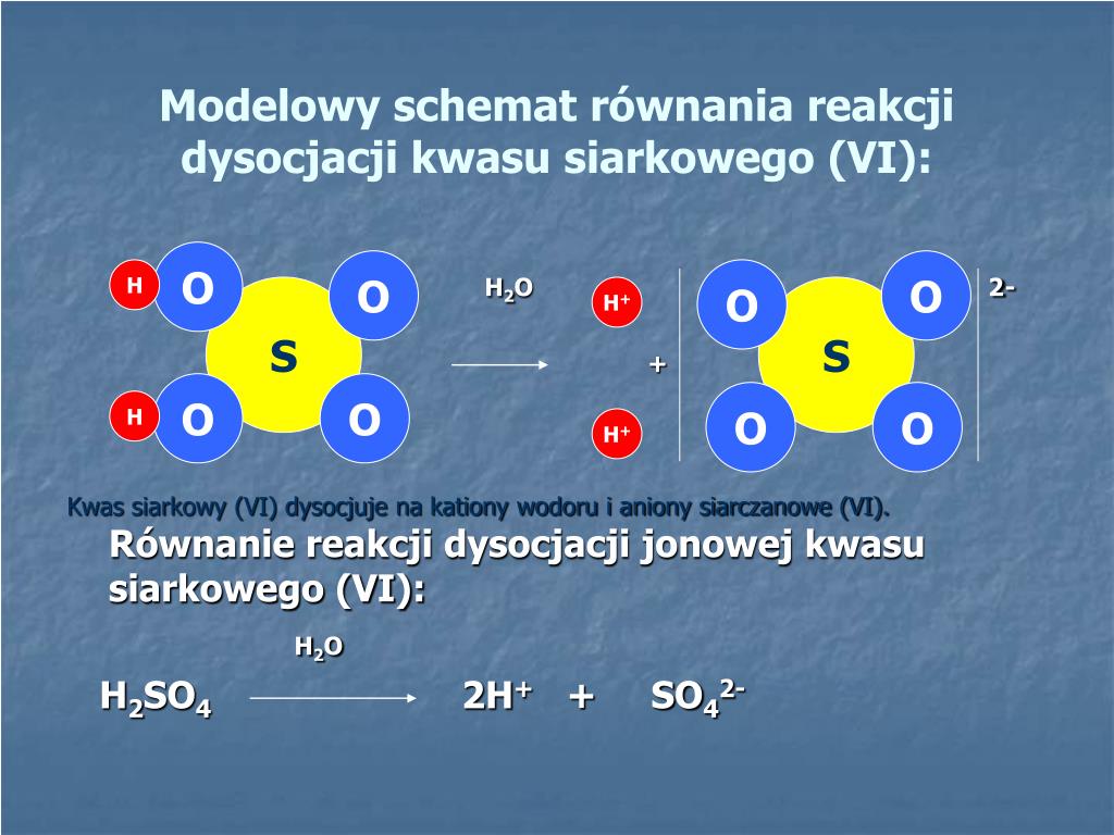 Rwnanie Dysocjacji Jonowej Kwasu Weglowego