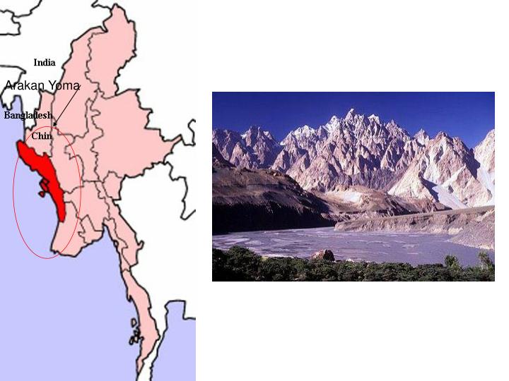 The Arakan Yoma And Annamese Cordillera Are