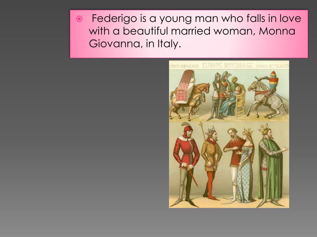 Monna Responds To Federigo S Love With