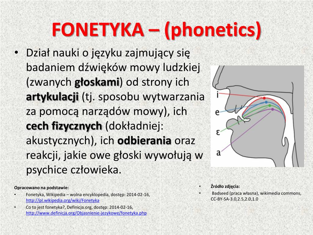 PPT - FONETYKA – ( phonetics ) PowerPoint Presentation, free download Fonetyka I Fonologia Współczesnego Języka Polskiego