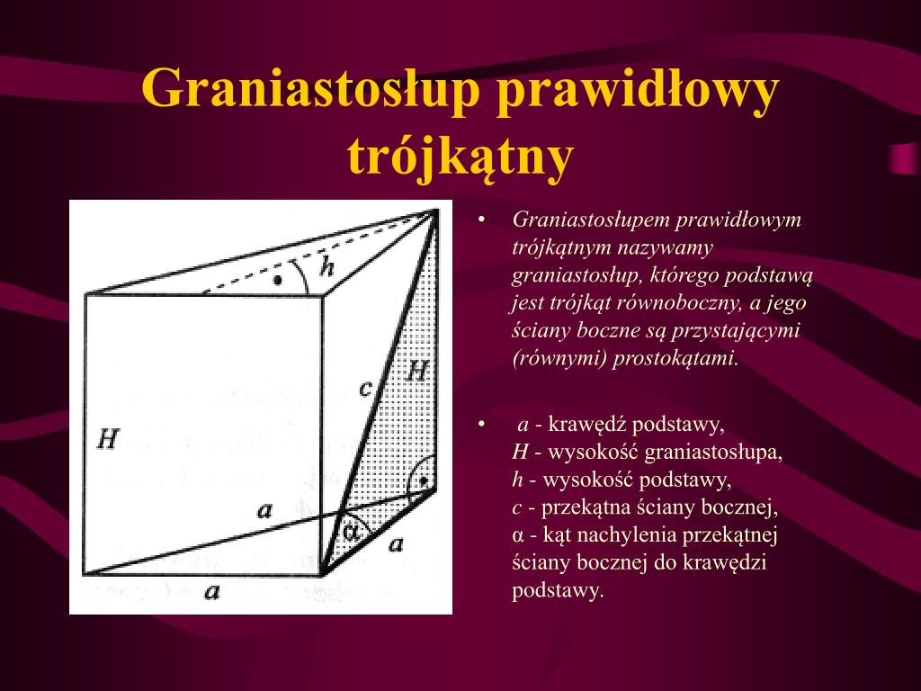 PPT - Graniastosłupy i ostrosłupy PowerPoint Presentation, free Graniastosłupy I Ostrosłupy Klasa 8