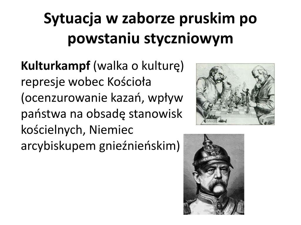 PPT - HISTORIA POLSKI XIX WIEK PowerPoint Presentation, free download Zabór Pruski Po Powstaniu Styczniowym