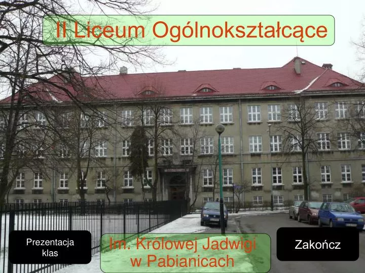 Liceum Oglnoksztalcace Im Krlowej Jadwigi